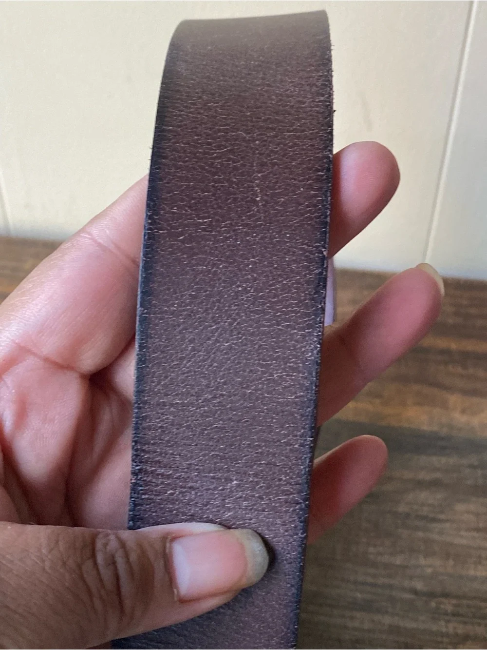 Chaps Leather Belt, 42”